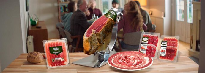 Imagen de la gama de loncheados ibéricos de ElPozo Alimentación