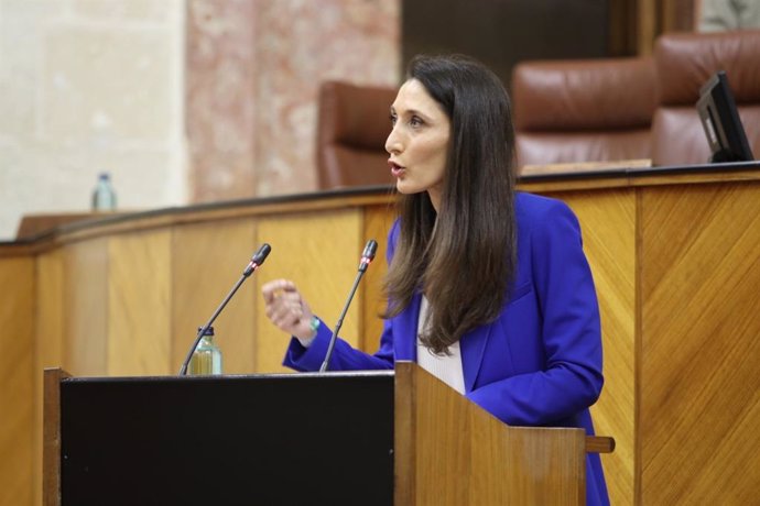 La portavoz adjunta de Ciudadanos  y portavoz en la Comisión de Empleo en el Parlamento andaluz, Mónica Moreno.