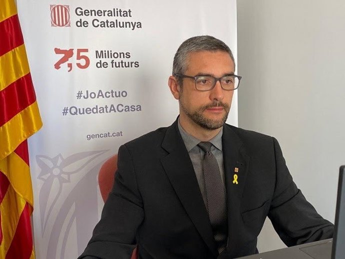 El conseller d'Acció Exterior de la Generalitat, Bernat Solé, en una imatge d'arxiu. 