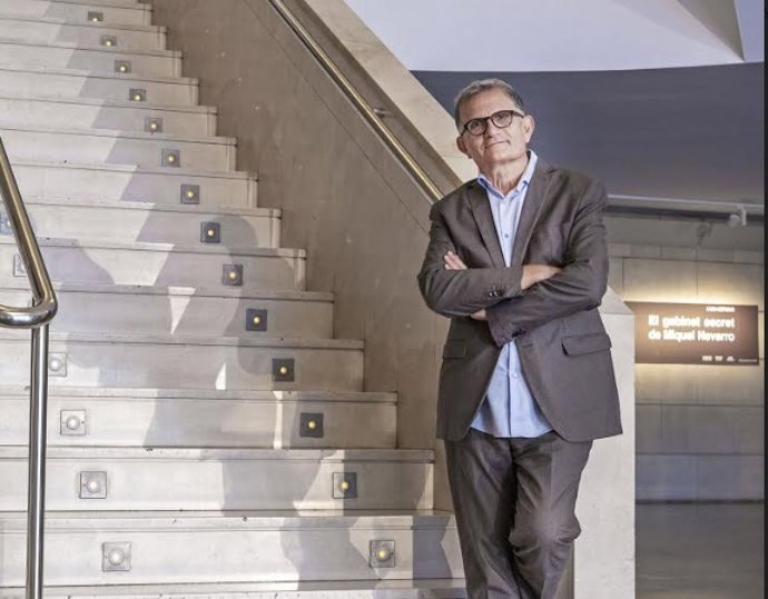 El director del IVAM, José Miguel G. Cortés