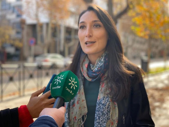 La portavoz adjunta de Ciudadanos en el Parlamento, Mónica Moreno, en una imagen de archivo.