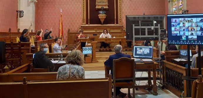 Pleno del Consell de Mallorca.