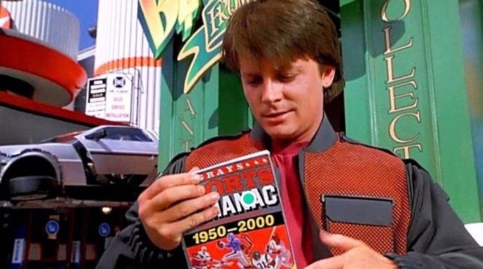 Michael J. Fox en Regreso al Futuro