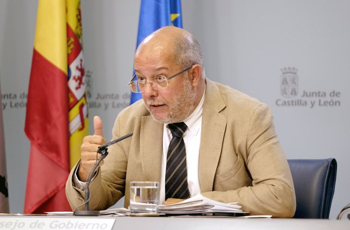 El vicepresidente de la Junta de Castilla y León, Francisco Igea