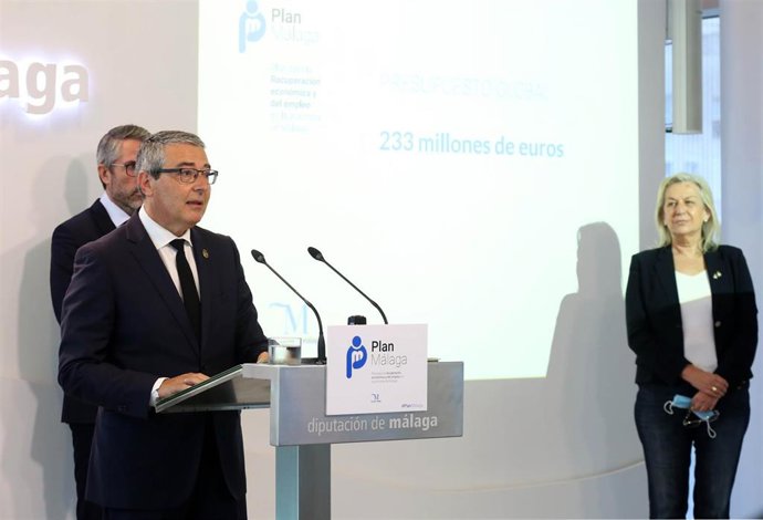 Francisco Salado, presidente de la Diputación de Málaga