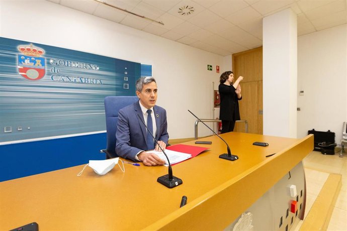 Pablo Zuloaga, vicepresidente y portavoz del Gobierno