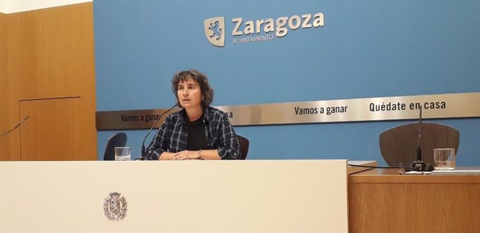 La concejala de ZeC en el Ayuntamiento, Luisa Broto.