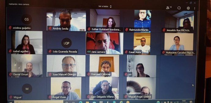 Reunión de la comisión de turismo de la Cámara de Comercio de Alicante.