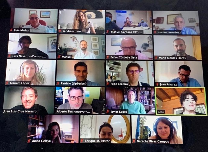 Reunión de la Diputación con agentes del sector tecnológico para afrontar el reto de la despoblación