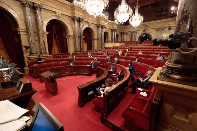 Pleno del Parlament del 21 de mayo.