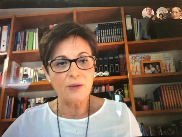 La portavoz del PSOE de Almería, Adriana Valverde