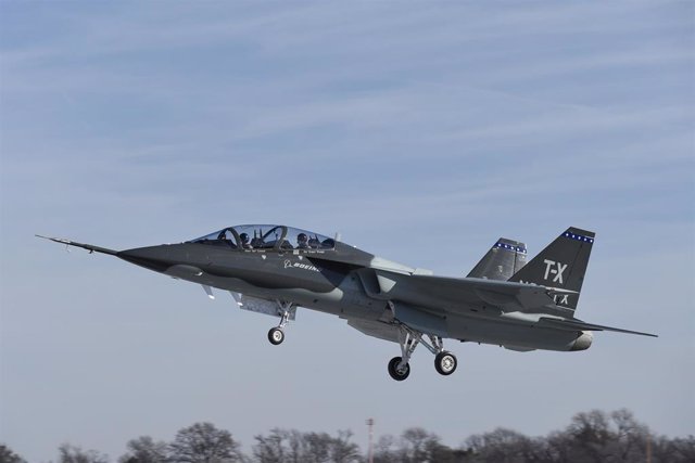 Avión T-X de Boeing para entrenamiento de las Fuerzas Aéreas de Estados Unidos