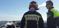 Afectada una anciana y un hombre en el incendio de una cocina en Marbella (Málaga)