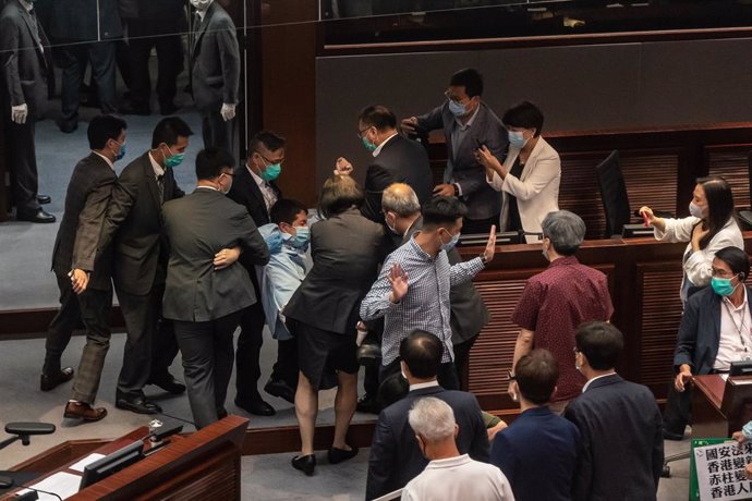 China.- La oposición hongkonesa anticipa movilizaciones por la ley de seguridad 