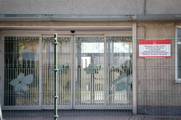 Fachada de la Residencia de Mayores Amavir en Getafe 