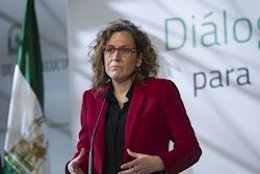 La secretaria general de CCOO-A, Nuria López, en una imagen de archivo.