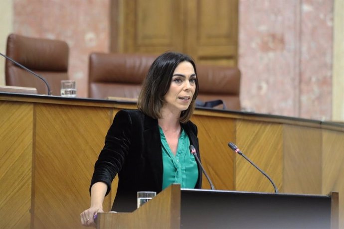 La secretaria del grupo parlamentario de Ciudadanos (Cs) y portavoz de Cs en la Comisión de Igualdad y Políticas Sociales, Teresa Pardo.