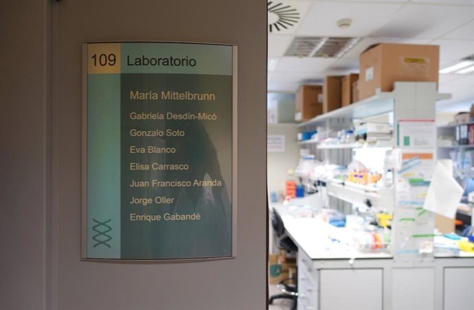 Laboratorio de los científicos del grupo de Inmunometabolismo e Inflamación del Instituto de Investigación del Hospital Universitario 12 de Octubre.