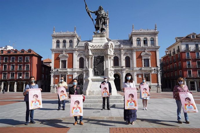 Presentación de la campaña del Ayuntamiento de Valladolid y el Gremio de Libreros.