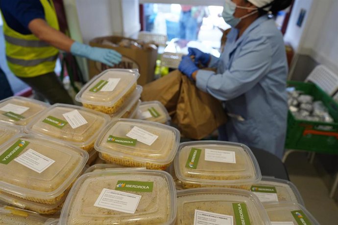 Menus solidarios facilitados por la Fundación Iberdrola