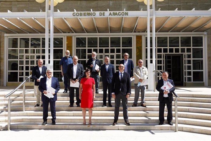 La directora general de Turismo del Gobierno de Aragón, Elena Allué, ha presentado el Plan de Choque para el sector, muy afectado por la crisis de la COVID-19.