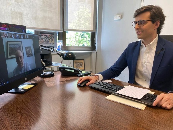 El vicesecretario de Comunicacion del PP, Pablo Montesinos, diputado nacional por Málaga