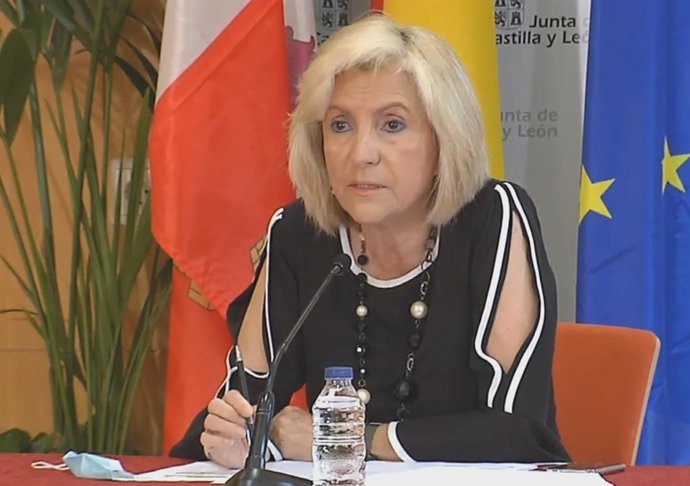 Captura de la comparecencia de Casdao en la rueda de prensa de este viernes.