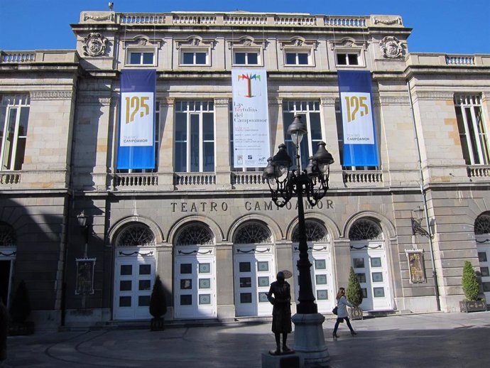    El Teatro Campoamor de Oviedo en una imagen de archivo.