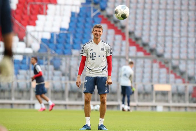 El jugador del Bayern Múnich Thomas Müller