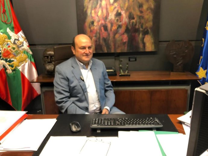 El presidente del EBB del PNV, Andoni Ortuzar