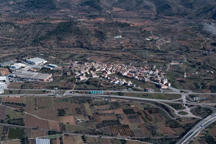 Vista aérea de Geldo