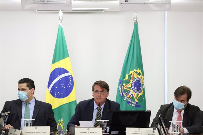 El presidente de Brasil, Jair Bolsonaro. 