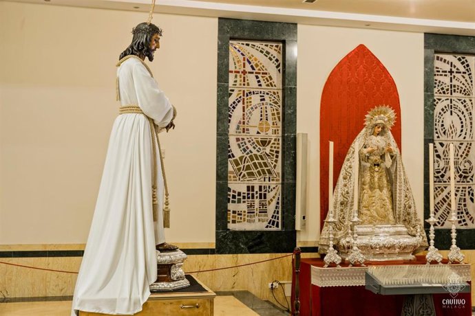 El Cautivo y la Trinidad en la parroquia de la Amargura.