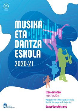 Donostiako Udal Musika eta Dantza Eskolako matrikulazioa