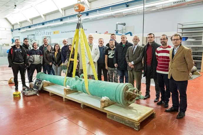 Imagen de un curso del SEF de ensayos no destructivos, previo a la declaración del estado de alarma.