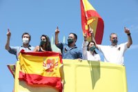 Abascal avisa del "imparable" ansia de libertad y llama a los ciudadanos a mantener la tensión en la calle