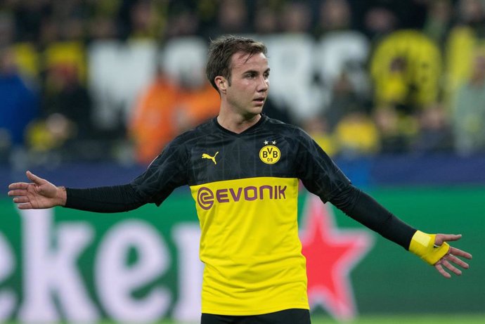 El jugador del Borussia Dortmund Mario Gtze