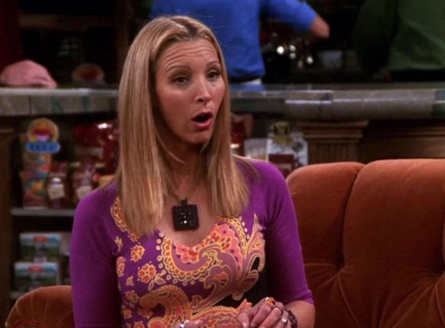 Lisa Kudrow es Phoebe en Friends
