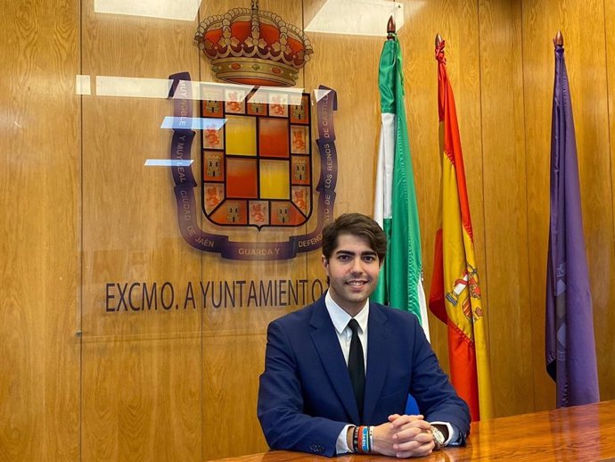 El concejal del Partido Popular en el Ayuntamiento de Jaén Manuel Palomares en una imagen de archivo