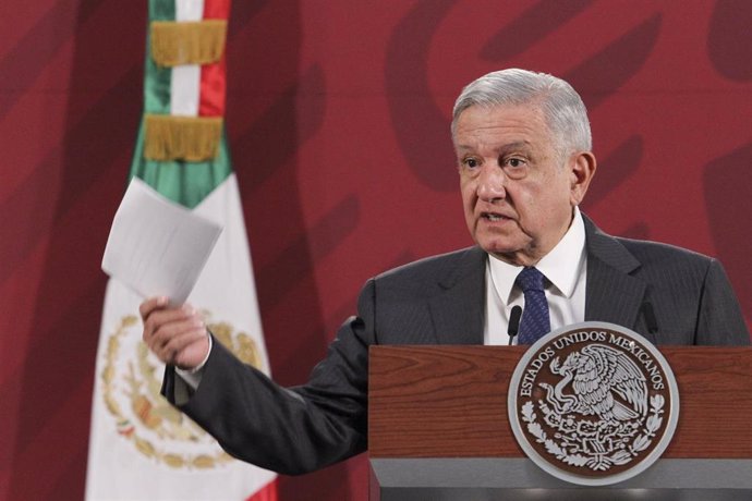 Imagen del presidente de México, Andrés Manuel López Obrador. 