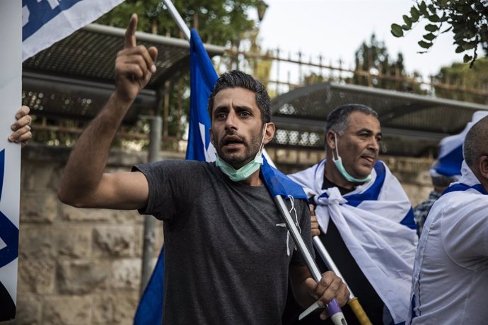 Israel.- Cientos de personas se manifiestan en Jerusalén ante el inminente inici