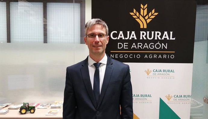El director de Negocio Agrario de Caja Rural de Aragón, Rubén Artieda.