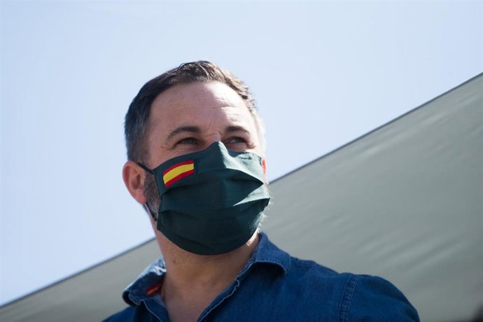 El presidente de Vox, Santiago Abascal.