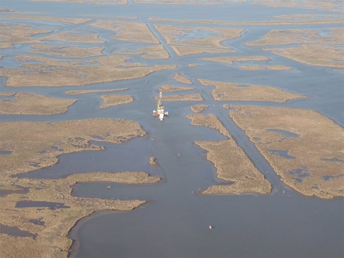 Colapso inevitable para 15.000 km. cuadrados del delta del Mississippi