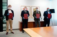 La Comunidad y agentes sociales suscriben acuerdo sobre prevención de riesgos laborales ante el Covid