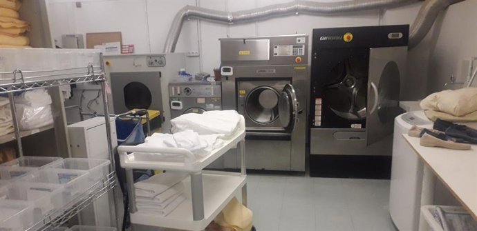 Incendio en la lavandería de la residencia de San Roque