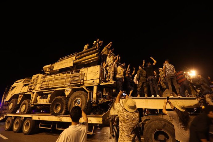 Libia.- Más de un millar de mercenarios rusos y sirios se retiran del frente de 