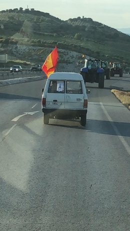 Vehículos entre Alcalá y Alcaudete