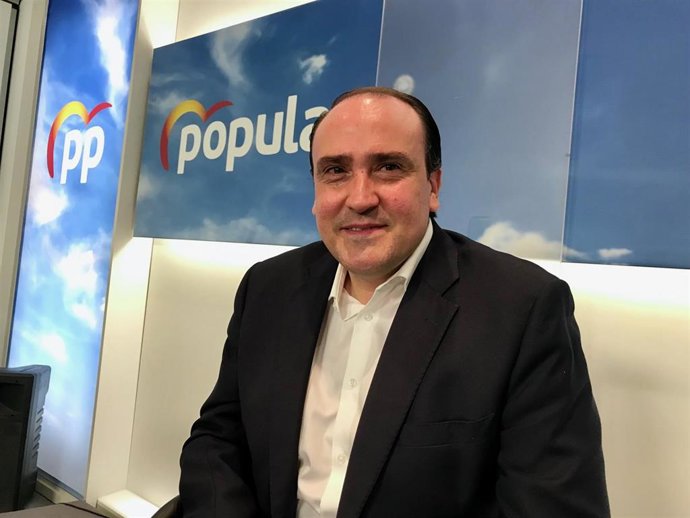 El secretario general del PP, Daniel Serrano.