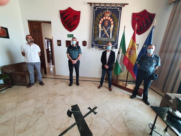 Encuentro entre los responsables del IPBS y la Guardia Civil